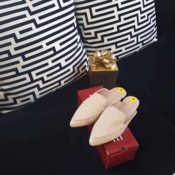 Sprit Shoes - Nude Mules